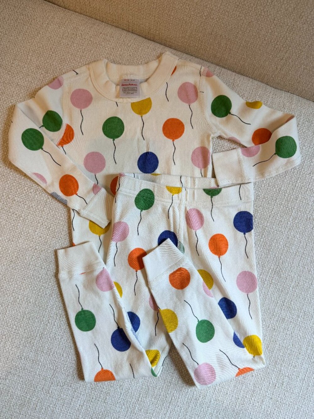 Birthday Hanna Andersson HannaJams™ Balloon Print 3T PJ Set